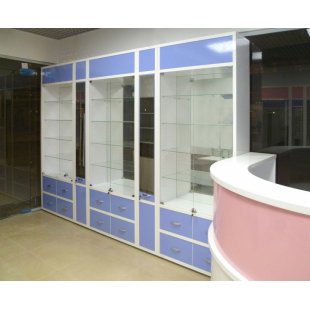 Furniture set "Boloriya" for optics store