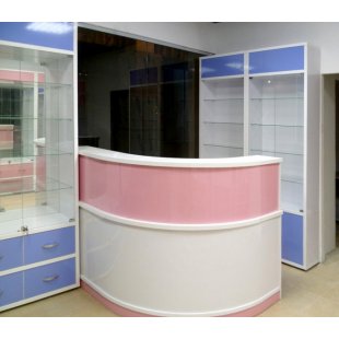 Furniture set "Boloriya" for optics store