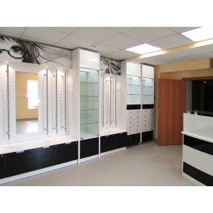 Furniture set Ching" for optics store
