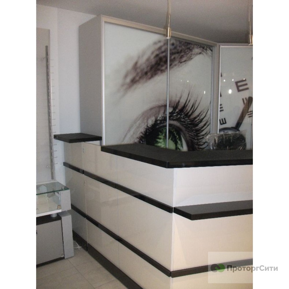 Furniture set "Driada" for an optics store