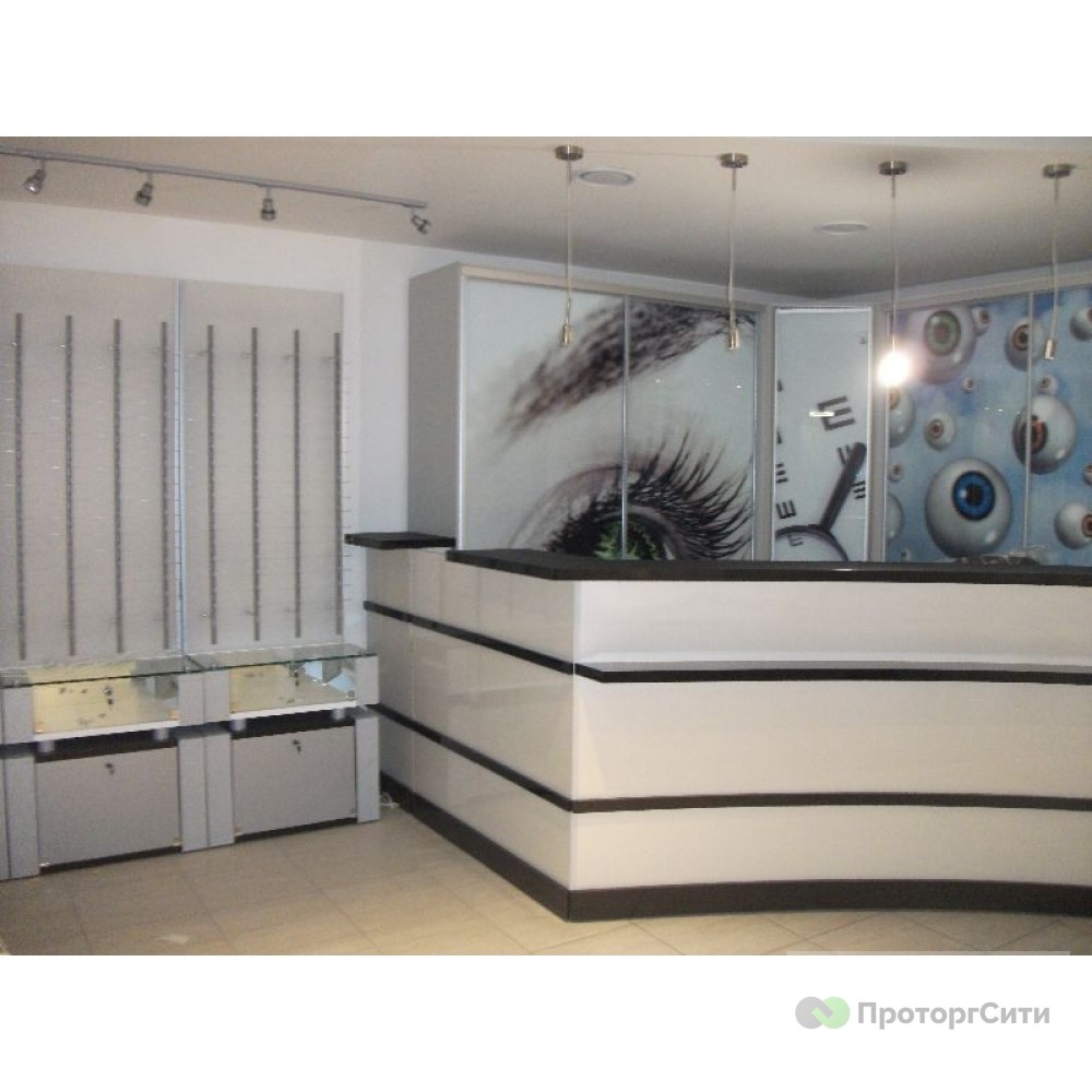 Furniture set "Driada" for an optics store