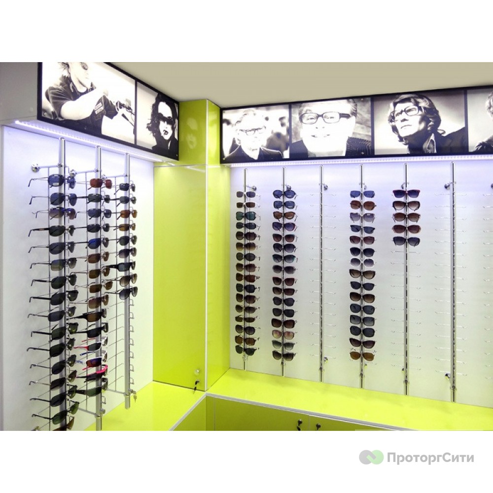 Furniture set "Frina" for an optics store