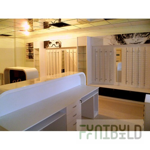 Furniture set "Hang" for optics store
