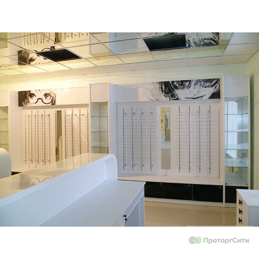 Furniture set "Hang" for optics store