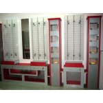 Furniture set "Utah" for an optics store