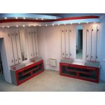 Furniture set "Utah" for an optics store