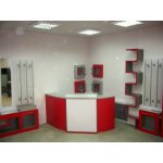 Furniture set "Utah" for an optics store