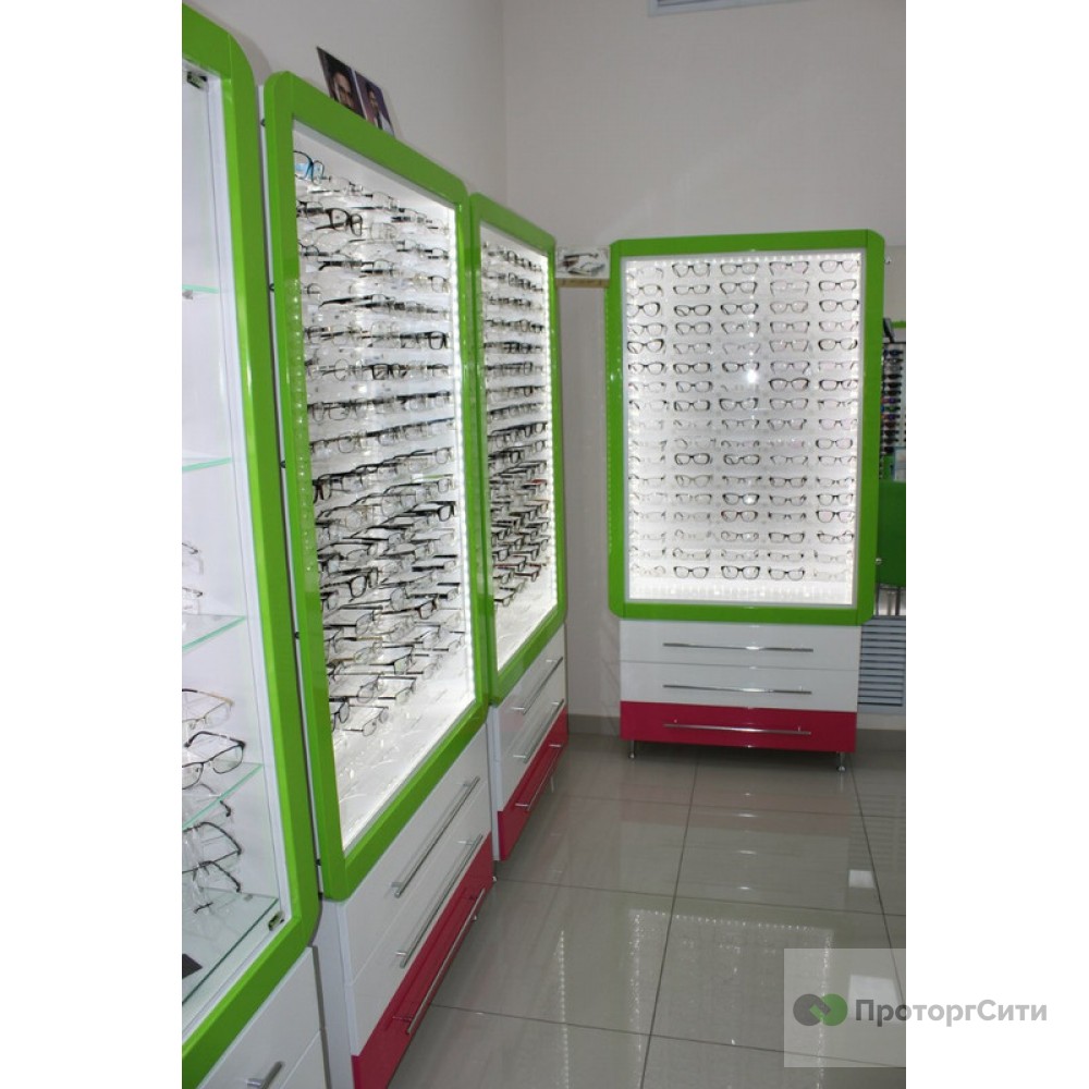 Furniture set "Osiris" for optics store