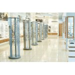 Furniture set "Ride" for an optics store