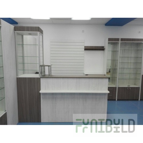 Furniture set "Rodda" for optics store
