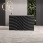 Vibe Front Desk – Sculpted Wave Lobby Counter