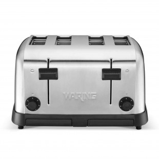Waring WCT708 Medium-Duty 4-Slot Toaster, 1800 Watts