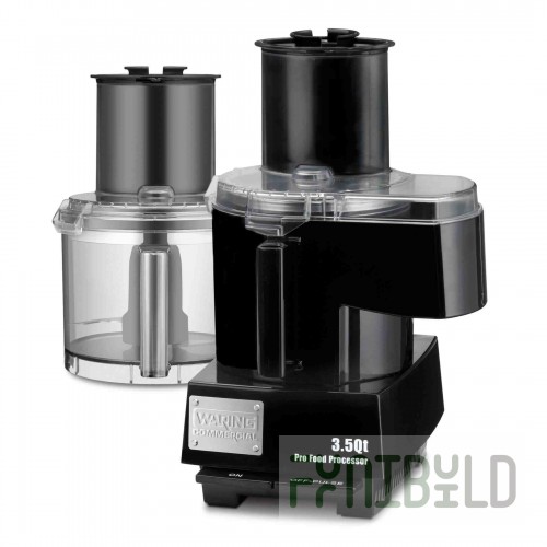 Waring WFP14SC 3.5-Quart and Continuous-Feed Food Processor