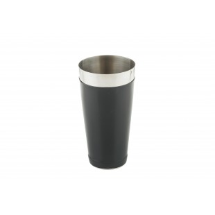 Tablecraft 10372 28 Oz Bar Shaker with Vinyl Coating Stainless Steel Black Tablecraft 10372 28 Oz Bar Shaker with Vinyl Coating Stainless Steel Black