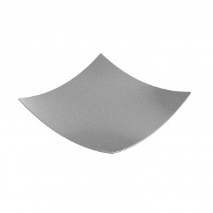 Tablecraft CW4070N 6 Quart Square Aluminum Bowl with Slanted Design Tablecraft CW4070N 6 Quart Square Aluminum Bowl with Slanted Design