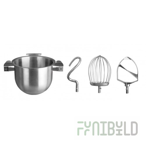 Varimixer VACC12-20K Quarts B-Equipment Package with Stainless Steel Bowl and Attachments