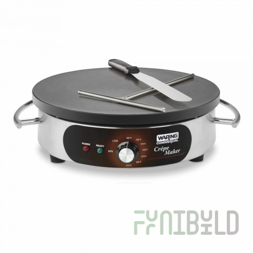 Waring WSC160E 21 Inch Electric Crepe Maker with Type F Plug and CE RoHS