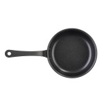 Tablecraft 12090 14 Oz Mini Serving Fry Pan Non-Stick Steel with Black Handle