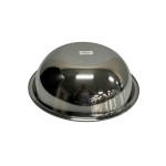 Tablecraft H827 8 Quart Mixing Bowl Dishwasher Safe Heavy Weight Stainless Steel Mirror Finish