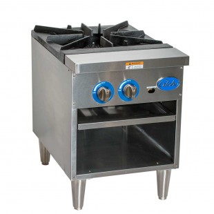 Globe GSP18G 30 Inch Heavy Duty Gas Stock Pot Range with Cast Iron Grate 100000 BTU
