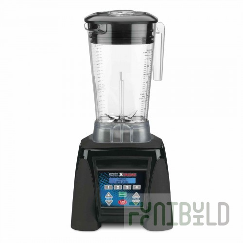 Waring MX1300XTXEE 11 Inch Commercial Countertop Blender Programmable 3.5 HP