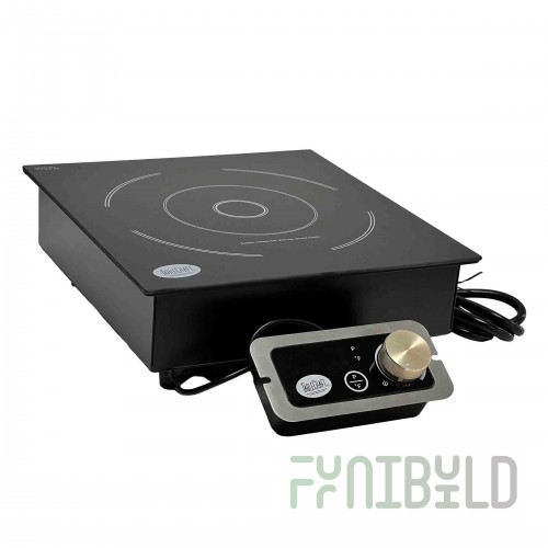 Tablecraft CW40196 12 Inch Induction Cooktop Single Burner Drop-in Electric