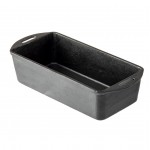 Tablecraft 10749 10-1/8 Inch Cast Iron Loaf Pan with Handles Tablecraft 10749 10-1/8 Inch Cast Iron Loaf Pan with Handles