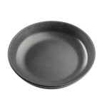 Tablecraft 11812 48 Oz Melamine Serving Bowl Round Gray with Terra Collection