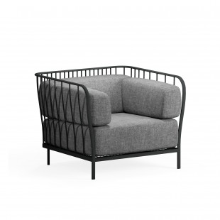 emuamericas, llc E1080-22 38 Inch Cannolè Lounge Armchair Outdoor PVC footcaps Steel emuamericas, llc E1080-22 38 Inch Cannolè Lounge Armchair Outdoor PVC footcaps Steel
