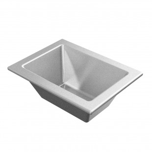 Tablecraft CW1797N 1 Quart Cold Holding Food Pan Aluminum with Reinforced Lip