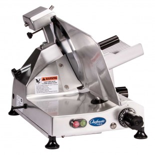 Globe C12 12 Inch Manual Food Slicer Anodized Aluminum with Removable Chute Globe C12 12 Inch Manual Food Slicer Anodized Aluminum with Removable Chute