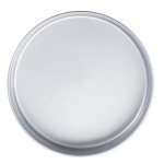 Tablecraft 12466 10.5 Inch Round Cake Pan with Silicone Glazed Nonstick Coating Aluminized Steel