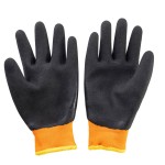Tablecraft 12246 Small Freezer Glove 9 Inch Black Pair of 2 Polyester Yellow Cuff Tablecraft 12246 Small Freezer Glove 9 Inch Black Pair of 2 Polyester Yellow Cuff