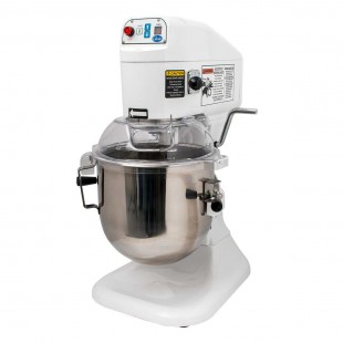 Globe SP08 8 Quart Electric Countertop Mixer Stainless Steel with Attachments Globe SP08 8 Quart Electric Countertop Mixer Stainless Steel with Attachments
