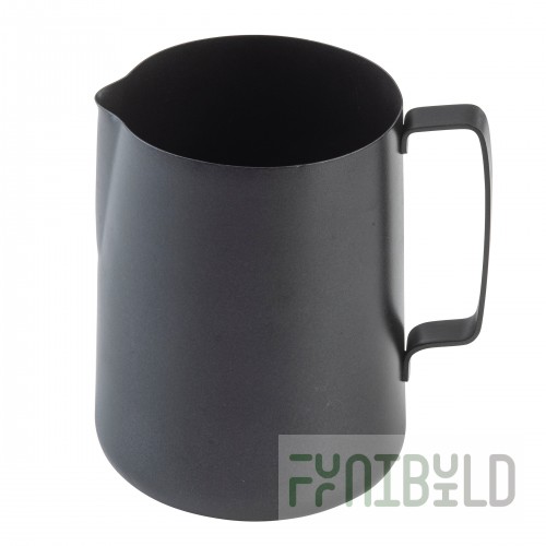 Tablecraft 12063 36 Oz Frothing Cup with Nonstick PTFE Finish Metal