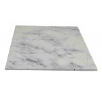 Tablecraft MG1WM 12 Inch Melamine Display Tray with White Marble Finish Tablecraft MG1WM 12 Inch Melamine Display Tray with White Marble Finish