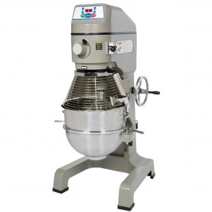 Globe SP40-3 28 Inch Floor Model Planetary Mixer 42 Quarts with Bowl Guard and Attachments Globe SP40-3 28 Inch Floor Model Planetary Mixer 42 Quarts with Bowl Guard and Attachments
