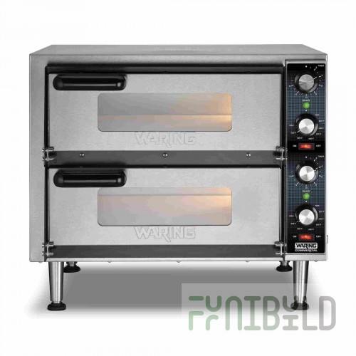 Waring WPO350 18-Inch Double-Deck Pizza Oven