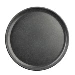 Tablecraft 11809 9 Inch Round Serving Plate Melamine Gray with Speckles Tablecraft 11809 9 Inch Round Serving Plate Melamine Gray with Speckles