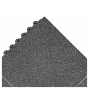 Notrax 616S0033BL 36 Inch Anti-Fatigue Floor Mat Rubber Black with Snap-Together System