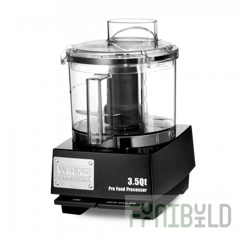 Waring WFP14SW 3.5-Quart Food Processor with Flat Lid