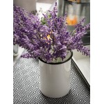 Tablecraft 80011 16 Oz Enamelware Side Cup Stackable Dishwasher Safe Creamy White Tablecraft 80011 16 Oz Enamelware Side Cup Stackable Dishwasher Safe Creamy White