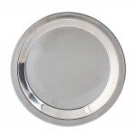 Tablecraft 10548 10-1/8 Inch Round Pie Pan Stainless Steel with Durable Design