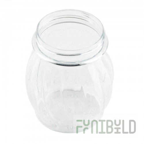 Tablecraft P260J 6 Oz Dispenser Jar Dishwasher Safe Polycarbonate