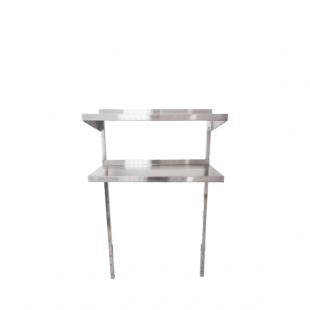 Atosa MROS-2RE 28 Inch Double Overshelf Adjustable Sound Deadened Stainless Steel Atosa MROS-2RE 28 Inch Double Overshelf Adjustable Sound Deadened Stainless Steel