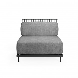 Emuamericas LLC E1081-22 33 Inch Cannolè Lounge Outdoor/Indoor Steel Module