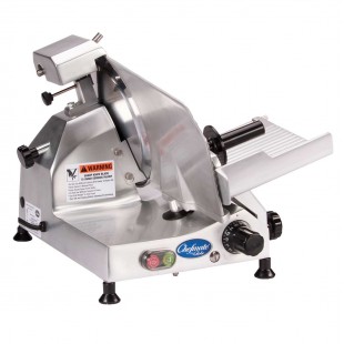 Globe C10 10 Inch Manual Food Slicer Electric Anodized Aluminum with Top Sharpener Globe C10 10 Inch Manual Food Slicer Electric Anodized Aluminum with Top Sharpener
