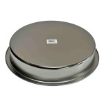 Tablecraft CW40142 6 Quarts Stainless Steel Chafing Dish Pan Round with Dishwasher Safe