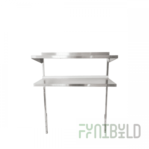 Atosa MROS-3RE 36 Inch Double Overshelf Sound Deadened Stainless Steel