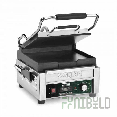 Waring WFG150T Flat Grill with Timer, 9.75 in. x 9.25 in.